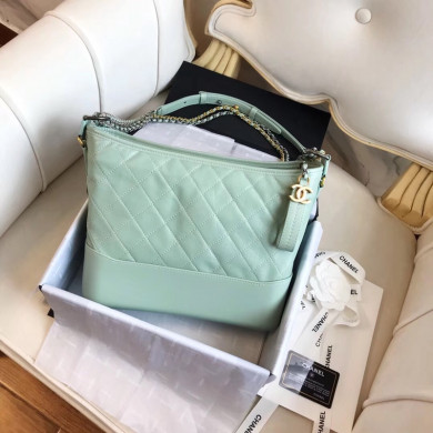 A93824, CHANEL'S GABRIELLE Hobo Bag, Silver-Tone & Gold-Tone Metal