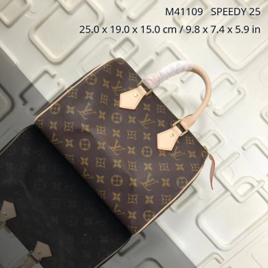 M41109, SPEEDY 25 Monogram, Louis Vuitton LV Top handle Bag
