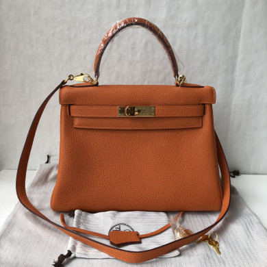 Hermès Kelly 28, Togo Leather, Shoulder bag