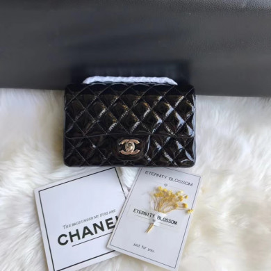 A01116, New Mini Classic Handbag, Chanel handbag, Calfskin, 20CM / 8 INCHES