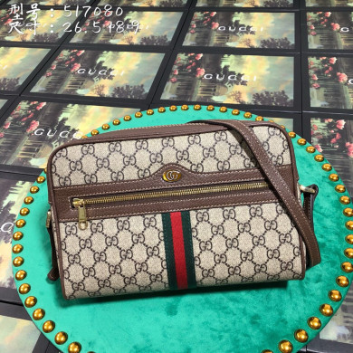 517080, GUCCI, Ophidia GG Supreme small shoulder bag