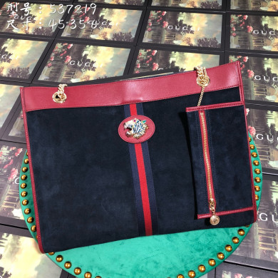 537219, Large tote with tiger head, GUCCI Handbags