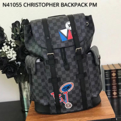 N41055, CHRISTOPHER BACKPACK PM, LOUIS VUITTON LV