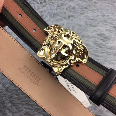 Versace Belts, 100% calfskin