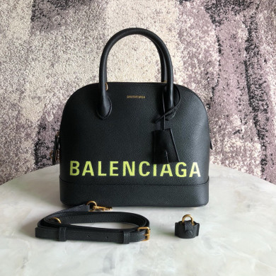 Ville Top Handle S, Balenciaga Handbags Small printed hand drawn Balenciaga logo calfskin bag