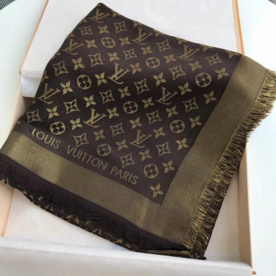 MONOGRAM SQUARE, LOUIS VUITTON LV SHAWL
