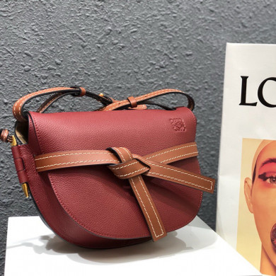 Gate Small Bag, Loewe Saddle-shaped crossbody bag