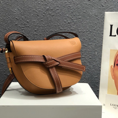 Gate Small Bag, Loewe Saddle-shaped crossbody bag