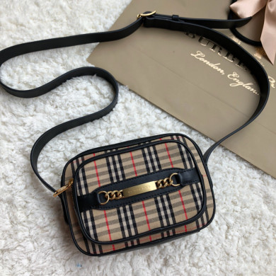 The 1983 Check Link Camera Bag, Burberry Handbags