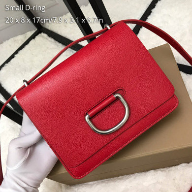 40766441, The Small Leather D-ring Bag, Burberry Handbags
