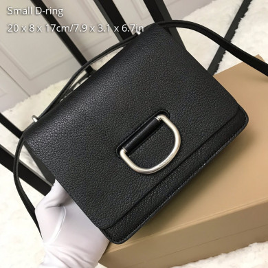 40766441, The Small Leather D-ring Bag, Burberry Handbags