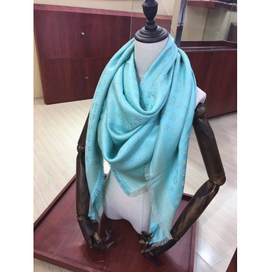 MONOGRAM SHINE(Gold) SHAWL, LOUIS VUITTON LV SHAWL