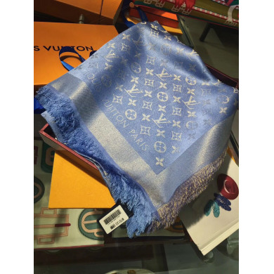 MONOGRAM SHINE(Gold) SHAWL, LOUIS VUITTON LV SHAWL
