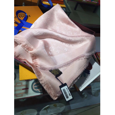 MONOGRAM SHINE(Silver) SHAWL, LOUIS VUITTON LV SHAWL