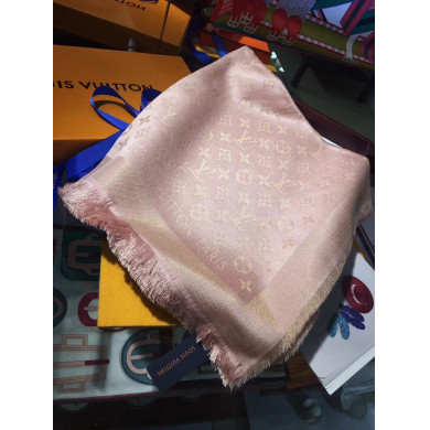 MONOGRAM SHINE(Gold) SHAWL, LOUIS VUITTON LV SHAWL
