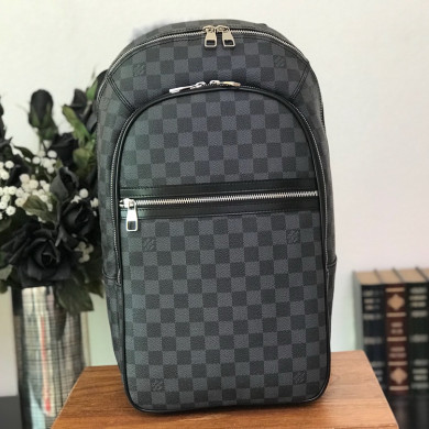N58024, Michael Damier Graphite Canvas - Travel, Louis Vuitton LV Backpack