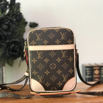 M45266, DANUBE PM, LOUIS VUITTON LV HANDBAGS