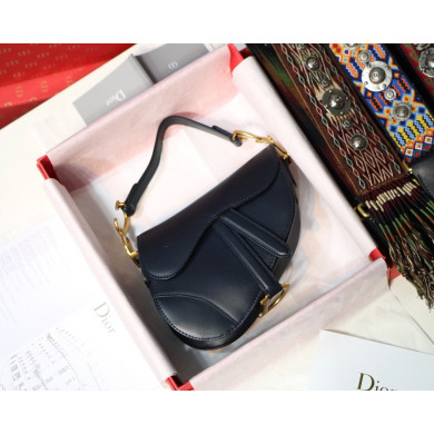 M0447CWVG, MINI DIOR SADDLE CALFSKIN BAG
