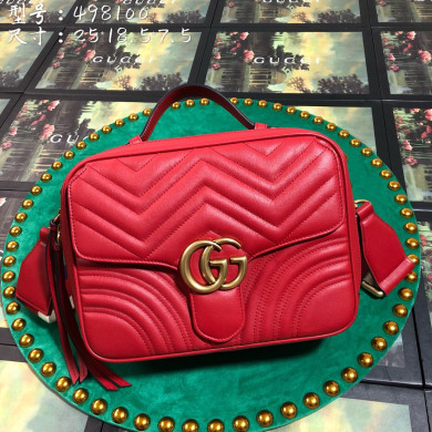GUCCI, 498100, GG Marmont matelassé shoulder bag