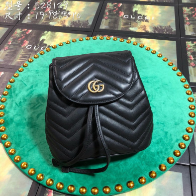 528129 GG Marmont matelassé backpack