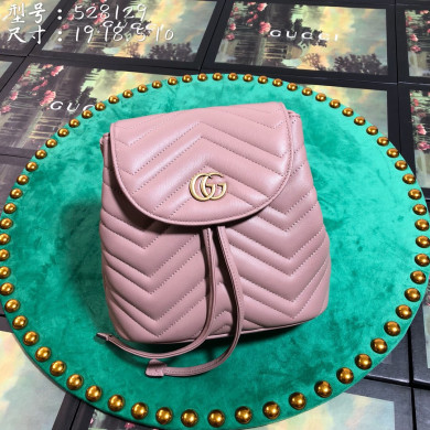 528129 GG Marmont matelassé backpack