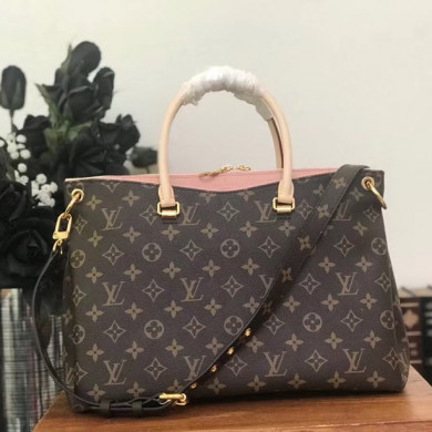 M43400, Pallas Luxury  Louis Vuitton Monogram Canvas and Leather Handbag