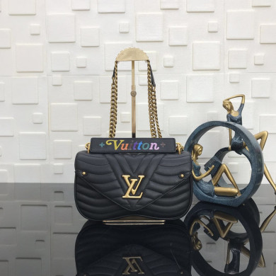M51498, LOUIS VUITTON NEW WAVE CHAIN BAG MM, Louis Vuitton LV