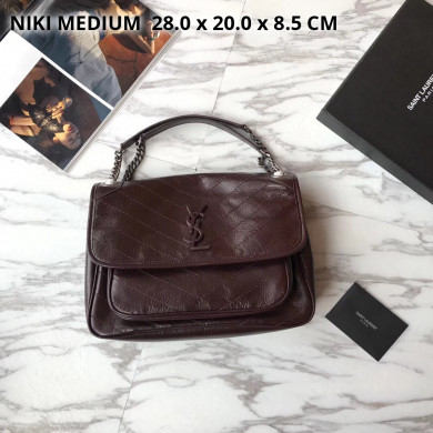 498894 NIKI MEDIUM IN VINTAGE LEATHER, YSL Saint Laurent