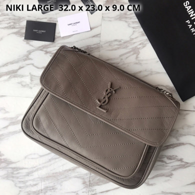 498883 NIKI LARGE IN VINTAGE LEATHER, YSL Saint Laurent