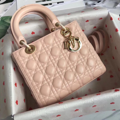 LADY DIOR LAMBSKIN BAG