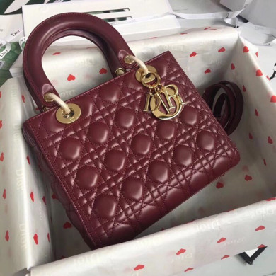 LADY DIOR LAMBSKIN BAG