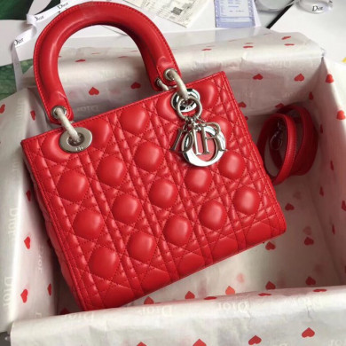 LADY DIOR LAMBSKIN BAG