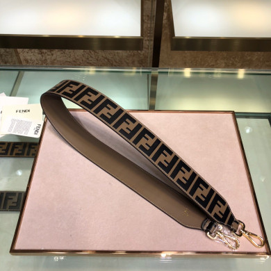 STRAP YOU, Leather shoulder strap, FENDI BAG ACCESSOIRES