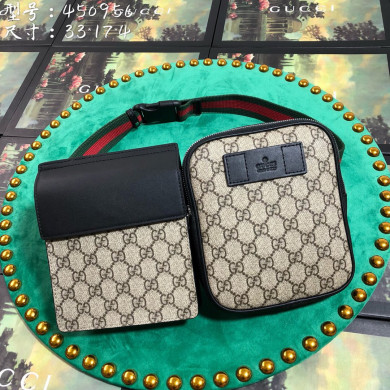 450956, GG Supreme belt bag, GUCCI BAG