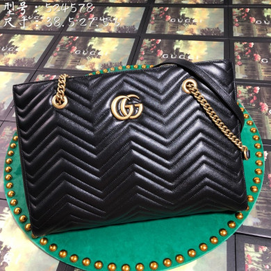524578 GG Marmont matelassé medium tote, GUCCI HANDBAGS