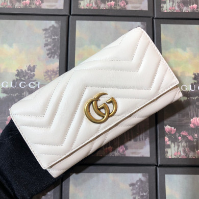 443436 GG Marmont continental wallet, Gucci Women's Continental, Wallets