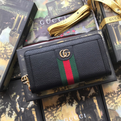 523154, Ophidia zip around wallet, GUCCI Small Accessories