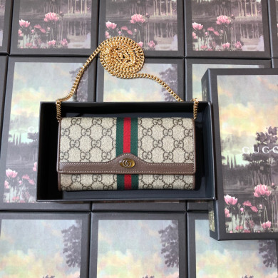 546592 Ophidia GG chain wallet, Gucci Women's Continental