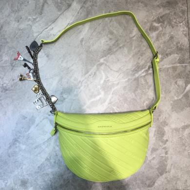 SOUVENIR BAG XS METALLIC EFFECT, Small embroidered logo belt bag