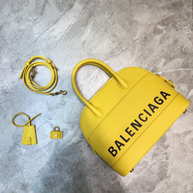 Ville Top Handle S, Balenciaga Handbags Small printed hand drawn Balenciaga logo calfskin bag