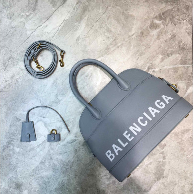 Ville Top Handle S, Balenciaga Handbags Small printed hand drawn Balenciaga logo calfskin bag