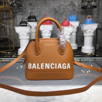 VILLE TOP HANDLE XXS, Small graffiti logo calfskin bag, BALENCIAGA HANDBAG