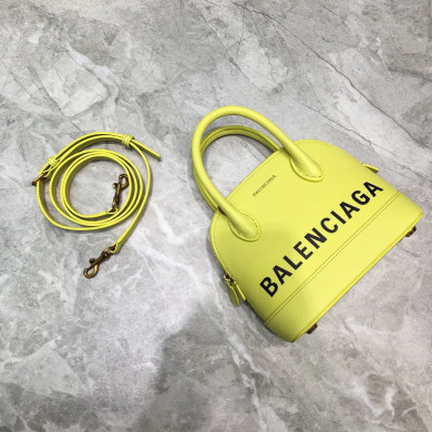 VILLE TOP HANDLE XXS, Small graffiti logo calfskin bag, BALENCIAGA HANDBAG