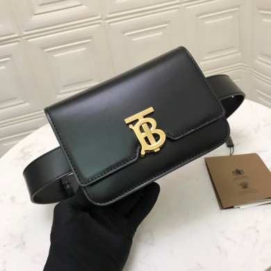 80122051 Belted Leather TB Bag, BURBERRY BAGS