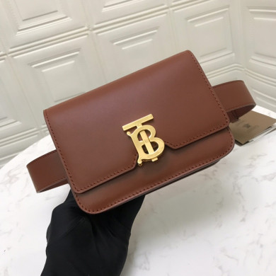80122051 Belted Leather TB Bag, BURBERRY BAGS