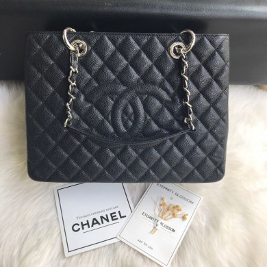 Chanel grand shopping tote, Grained Calfskin, A50995