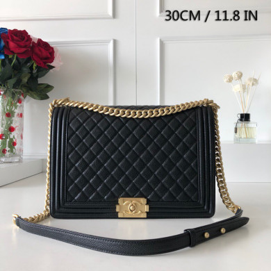 large boy chanel handbag, 30cm