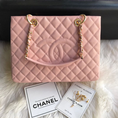 Chanel grand shopping tote, Grained Calfskin, A50995