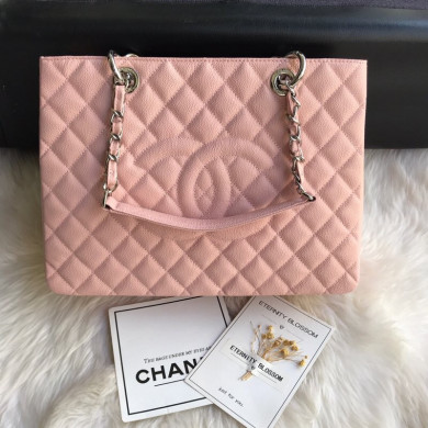Chanel grand shopping tote, Grained Calfskin, A50995