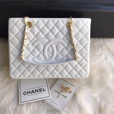 Chanel grand shopping tote, Grained Calfskin, A50995